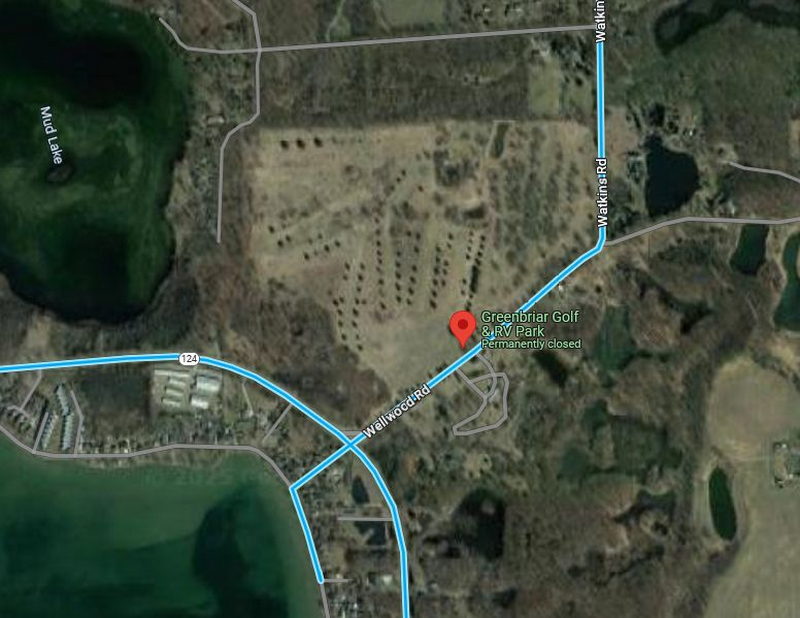 Greenbriar Golf Course (Greenbriar Golf & RV Park) - Aerial Map